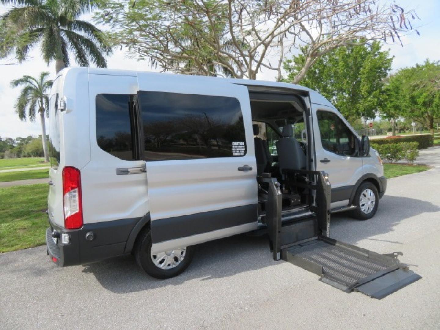 2015 Silver /Gray Ford Transit (1FBZX2CG0FK) , located at 4301 Oak Circle #19, Boca Raton, FL, 33431, (954) 561-2499, 26.388861, -80.084038 - Photo#41